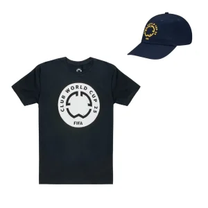 FIFA CLUB WORLD CUP 2025? T-SHIRT & NAVY CAP BUNDLE - UNISEX