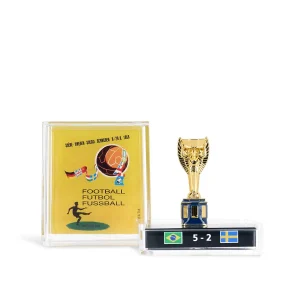 45MM LICENSED 1958 FIFA WORLD CUP REPLICA TROPHY