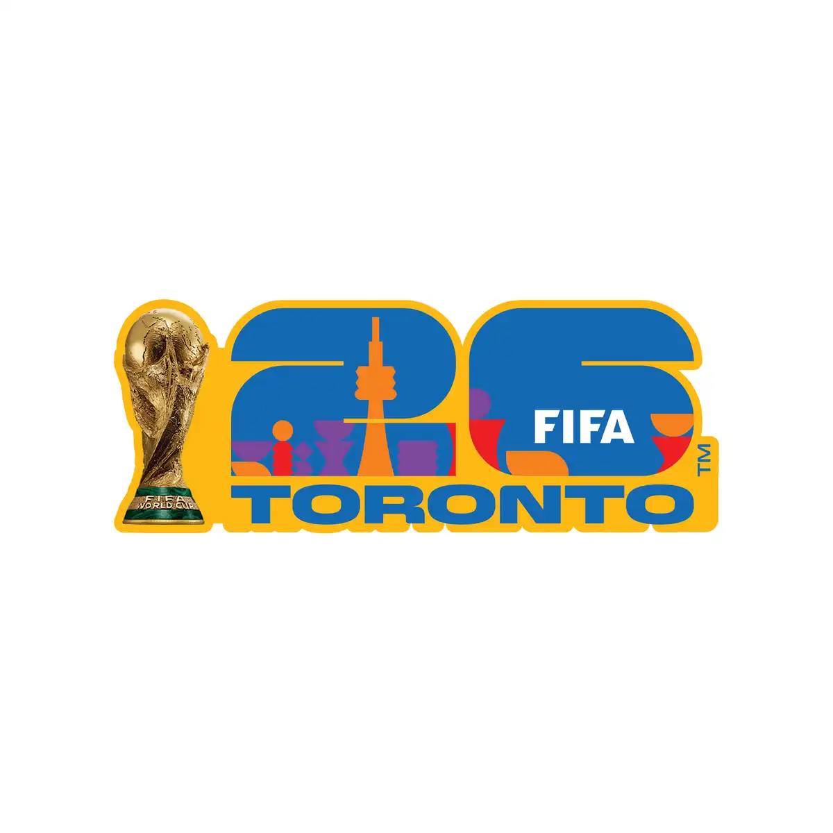 2026 WORLD CUP HOST CITY TORONTO MAGNET