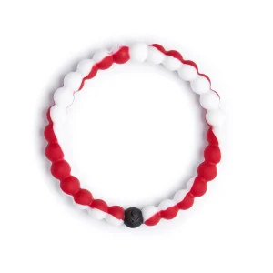 FIFA FEDERATIONS BURGUNDY/WHITE BRACELET