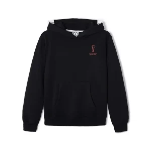 2022 WORLD CUP GENERIC BLACK HOODIE - WOMEN'S