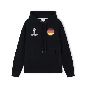 2022 WORLD CUP GERMANY BRUSHED BLACK HOODIE - MEN'S