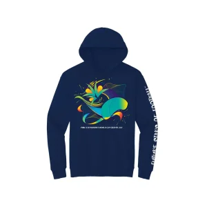 FIFA U-20 WOMEN'S WORLD CUP COLOMBIA 2024? BLUE GRAPHIC HOODIE - UNISEX