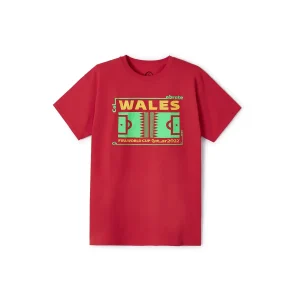 WORLD CUP 2022 FUTBOL NATION YOUTH T-SHIRT WALES