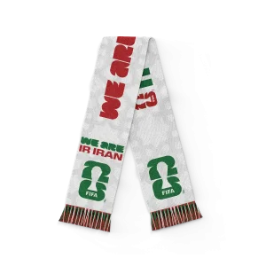 2026 WORLD CUP WE ARE IRAN SCARF