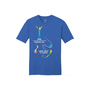 FIFA U-20 WOMEN'S WORLD CUP COLOMBIA 2024? BLUE GRAPHIC FLOW T-SHIRT - UNISEX