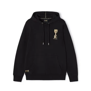 FIFA CLASSICS RETRO HOODIE BLACK ?C MEN'S
